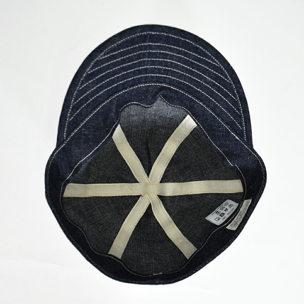 WAREHOUSE Lot 5242インディゴデニムキャップ WAREHOUSE（ウエアハウス） Lot 5242 DENIM CAP インディゴ デニム