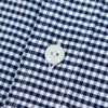 ダントン (DANTON) WOMEN'S OXFORD BAND COLLAR SHIRT L/S ノーカラーギンガムチェック長袖シャツ バンドカラー DT-B0279OXP