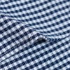 ダントン (DANTON) WOMEN'S OXFORD BAND COLLAR SHIRT L/S ノーカラーギンガムチェック長袖シャツ バンドカラー DT-B0279OXP