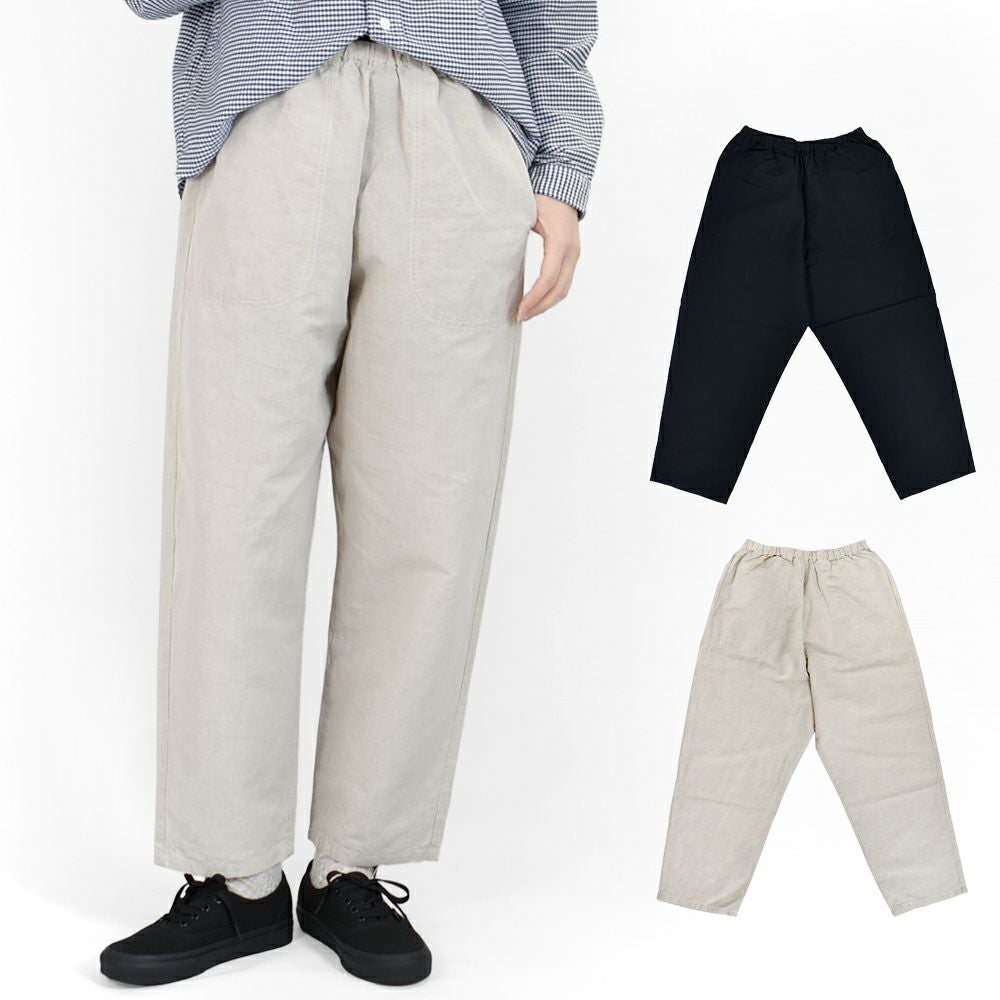 ダントン (DANTON) WOMEN'S COTTON LINEN WEATHER EASY PANTS イージー