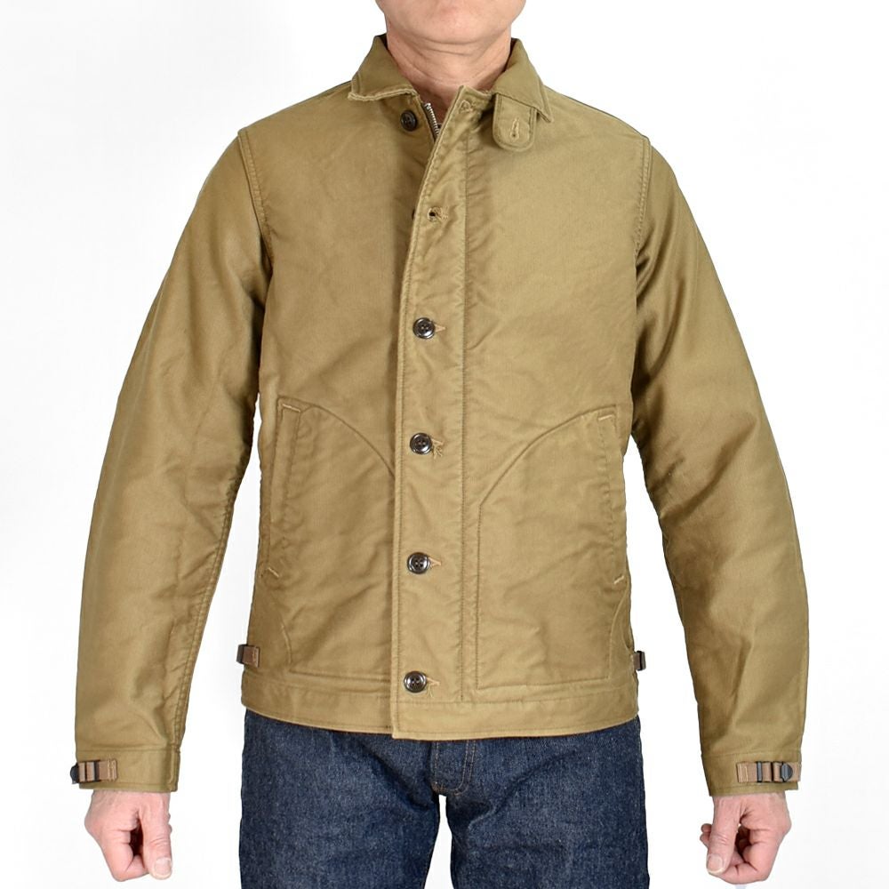 フリーホイーラーズ (FREEWHEELERS) -DECK WORKER JACKET- 1940~1950s U.S.NAVY MILITARY CLOTHING デッキジャケット アウター コート 2421001