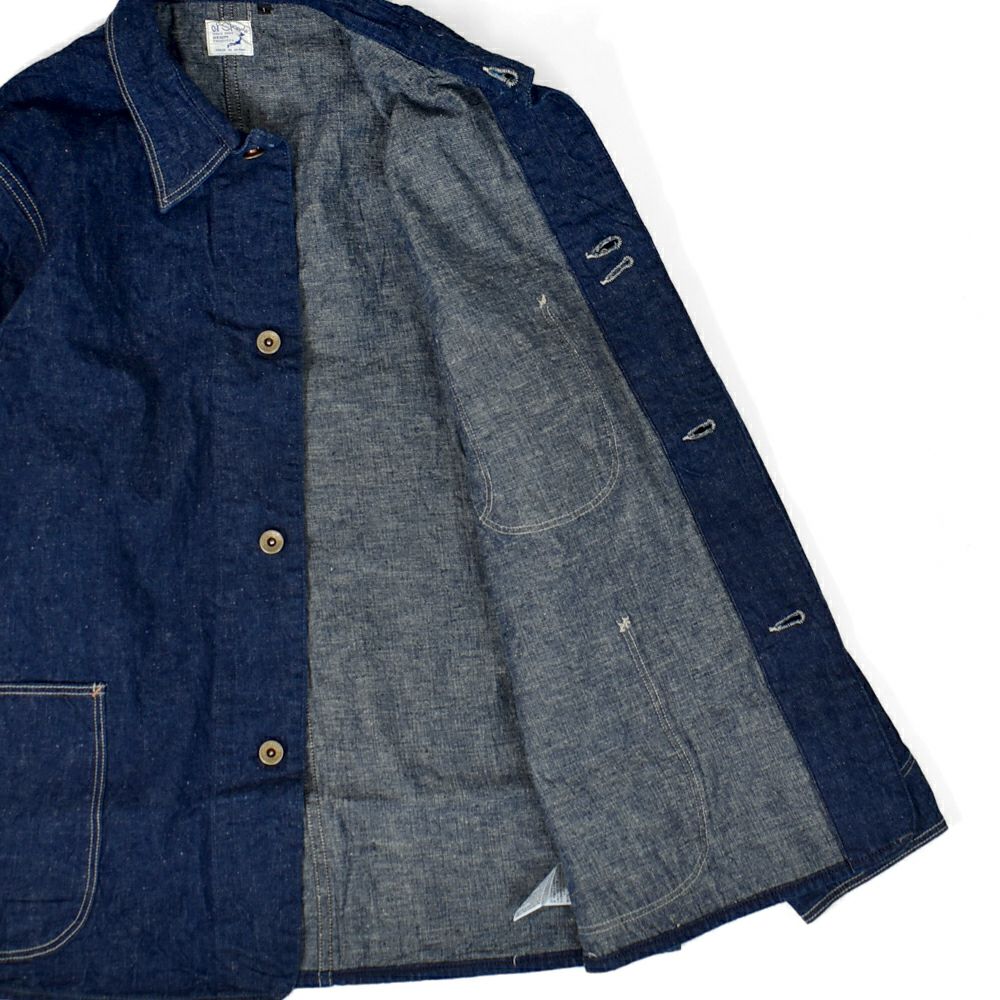 オアスロウ (orSlow) 1940'S COVERALL カバーオール デニムジャケット