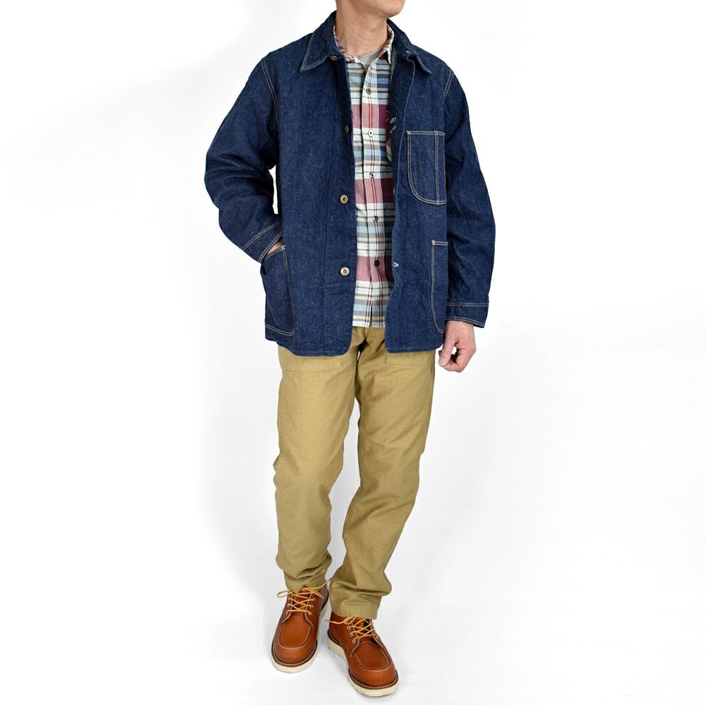 オアスロウ (orSlow) 1940'S COVERALL カバーオール デニムジャケット