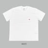 ダントン (DANTON) WOMEN'S SHORT SLEEVE POCKET T-SHIRT PLAIN ポケットTシャツ 半袖無地Tシャツ DT-C0197TCB WHITE