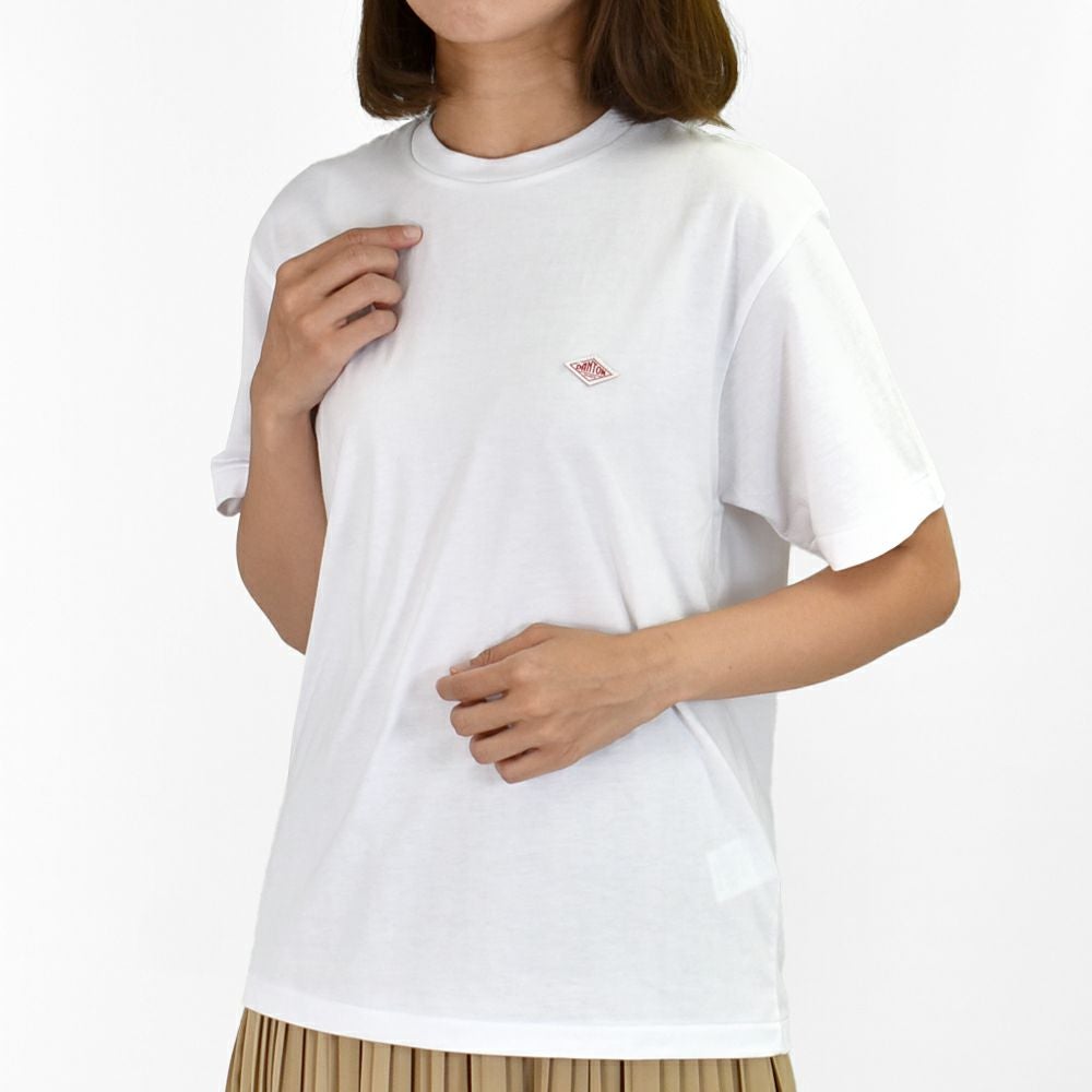 新品未使用　ダントン　Tシャツ　レディース　白 一部セール】ダントン (DANTON) WOMEN'S SHORT SLEEVE INNER T-SHIRT