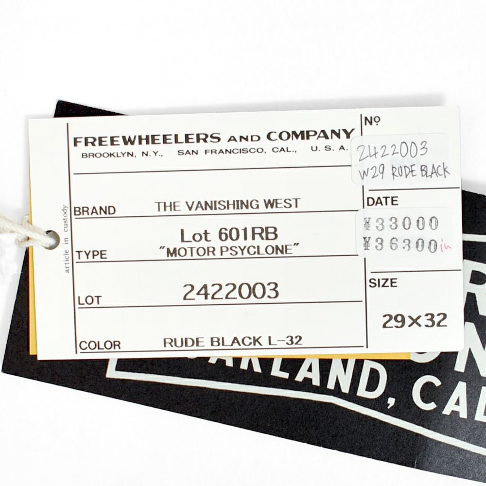 フリーホイーラーズ (FREEWHEELERS) -Lot 601 RB- 1960s~ 5 POCKET