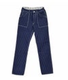フリーホイーラーズ (FREEWHEELERS) -LONGSHOREMAN- OVERALLS 1900～1920s STYLE WORK CLOTHING ロングショアマン オーバーオールズ ワークパンツ 2412001 インディゴウォバッシュストライプ