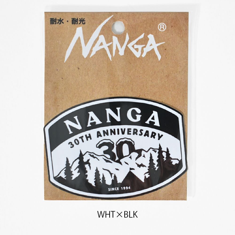 ナンガ (NANGA) NANGA 30TH ANNIVERSARY STICKER ナンガ30シュウネン