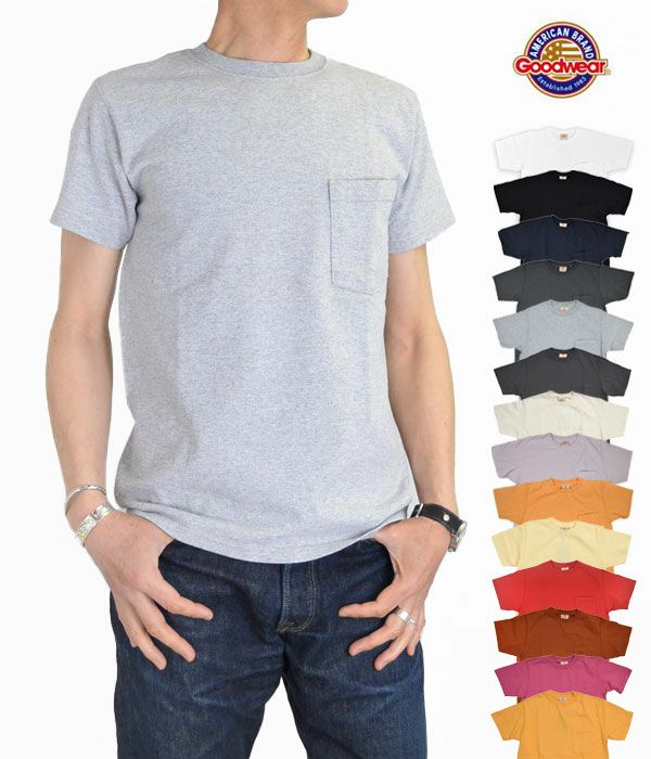 グッドウェア(GOODWEAR)S/S POCKET TEE GW040115