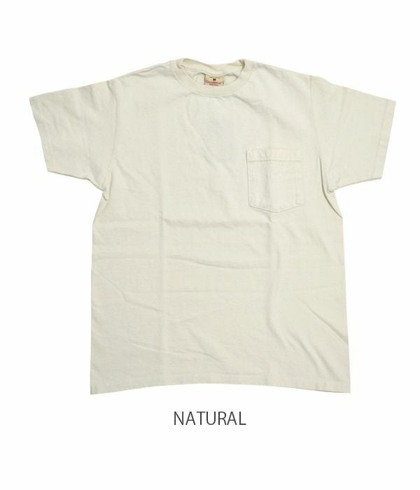 グッドウェア (GOODWEAR) S/S POCKET TEE 半袖ポケットTシャツ GW040115 NATURAL