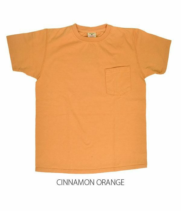 グッドウェア (GOODWEAR) S/S POCKET TEE 半袖ポケットTシャツ GW040115 CINNAMON ORANGE