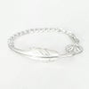 ラリースミス(LARRY SMITH) KAZEKIRI FEATHER CHAIN BRACELET ブレスレット バングル シルバーアクセサリー EFBR-0005