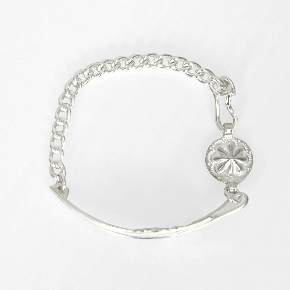 ラリースミス(LARRY SMITH) KAZEKIRI FEATHER CHAIN BRACELET