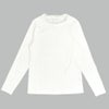 ポンデシャロン (PONT DE CHALONS) 【日本製】＜トロワ＞ 衿フリルプルオーバー 長袖カットソー インナー 重ね着 22451612 10.オフホワイト