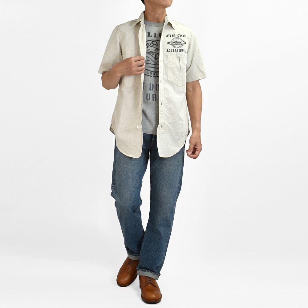らららSHOP専用 フリーホイーラーズ (FREEWHEELERS) -ATLAS CYCLE CO.- Big Bertha S/S