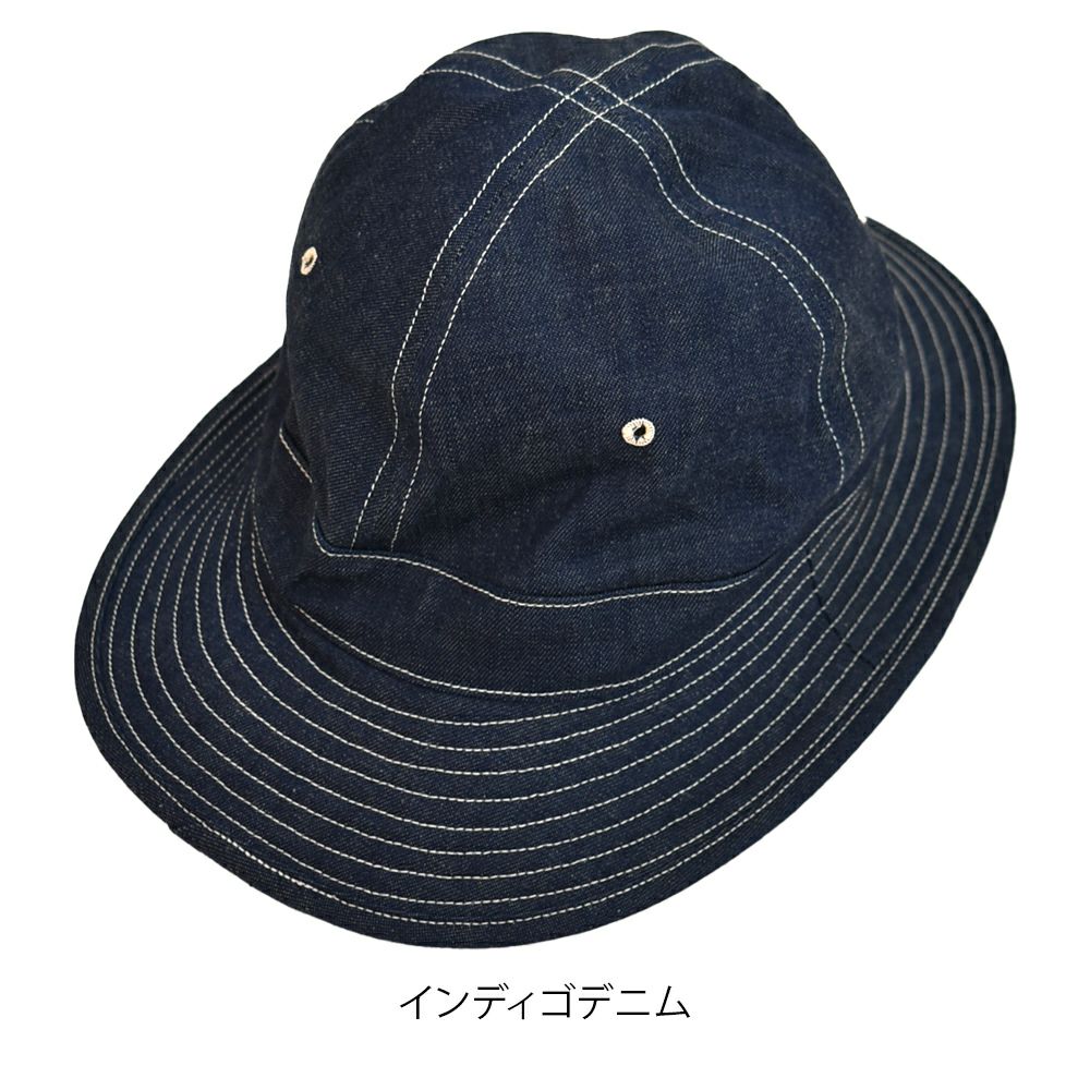 ウエアハウス (WAREHOUSE) Lot 5200 ARMY HAT デニムハット 帽子 5200