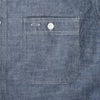 デラックスウエア (DELUXEWARE) 56 INDIGO CHAMBRAY 長袖インディゴシャンブレーシャツ 7623