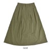 ダントン (DANTON) 2TUCK SKIRT スカート ツータックスカート イージースカート F0049CNO  OLIVE