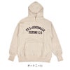 ウエアハウス (WAREHOUSE) 2本針フード FLYING L'S 長袖プリントスウェットパーカー 450  オートミール