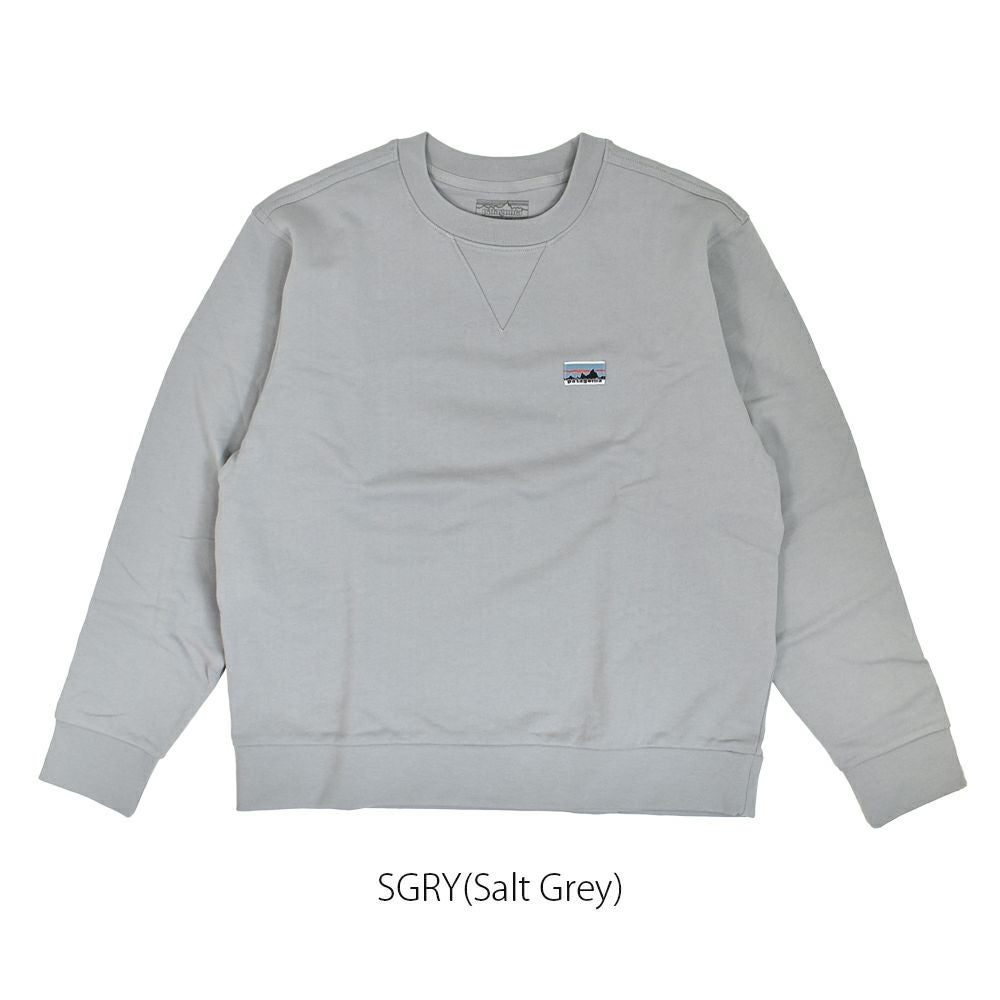 パタゴニア (PATAGONIA) デイリー クルーネック スウェットシャツ Daily Crewneck Sweatshirt 長袖スウェットTシャツ 22765  SGRY(Salt Grey)