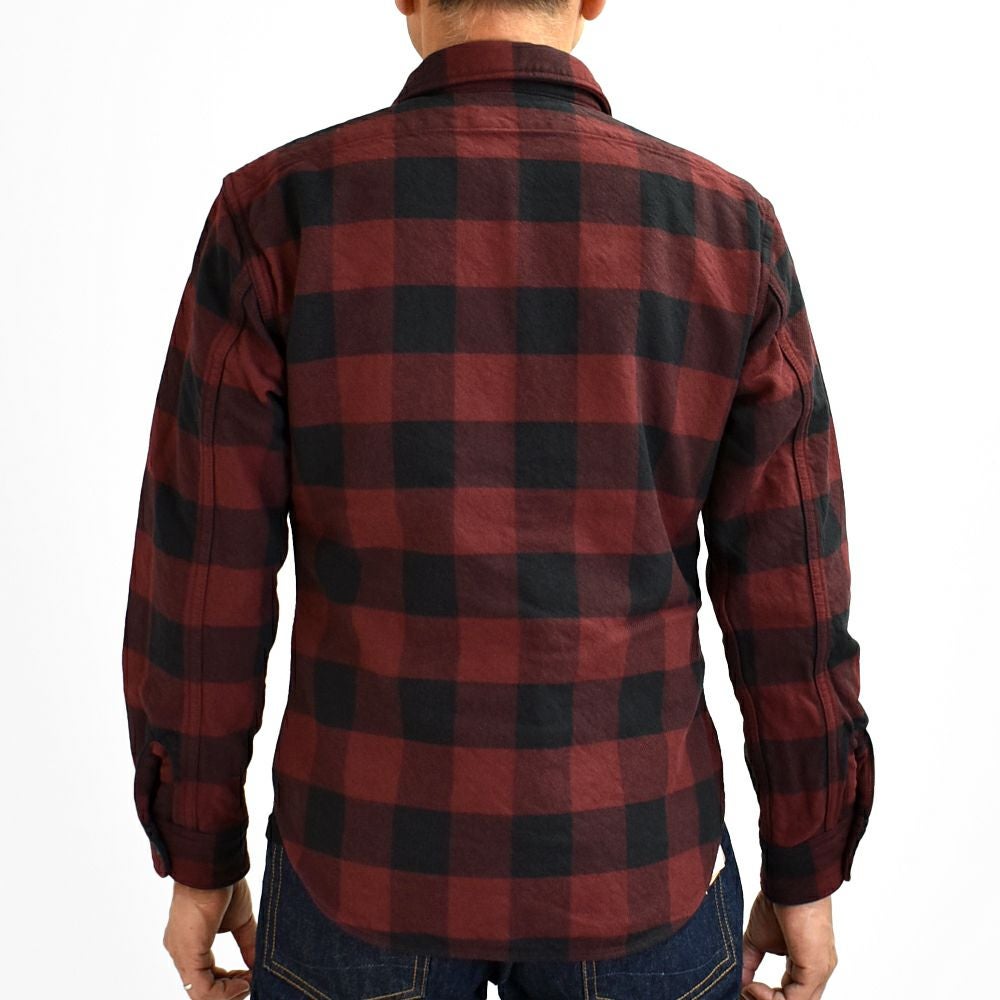 トップス DELUXEWARE \"50s BUFFALO CHECK\" Deluxeware 50s BUFFALO CHECK – Blue Works Vintage Clothing Store