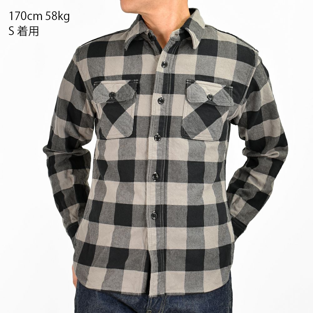 デラックスウエア (DELUXEWARE) 50s BUFFALO CHECK 長袖チェック