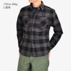デラックスウエア (DELUXEWARE) 50s BUFFALO CHECK 長袖チェックネルシャツ HV-00A GRY.PURPLE