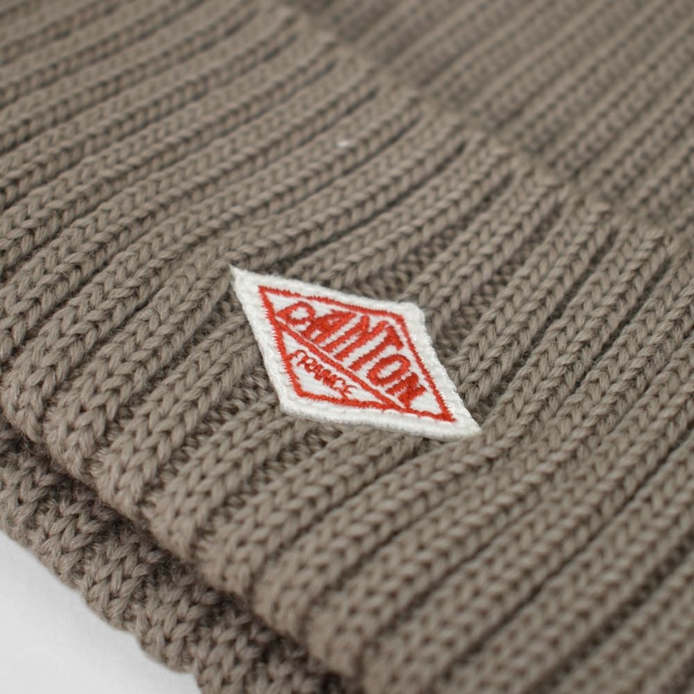 ダントン (DANTON) WOOL RIB KNIT BEANIE ニット帽 ニットキャップ ビーニー 帽子 ウール DT-H0234BLG