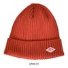 ダントン (DANTON) WOOL RIB KNIT BEANIE ニット帽 ニットキャップ ビーニー 帽子 ウール DT-H0234BLG  APRICOT