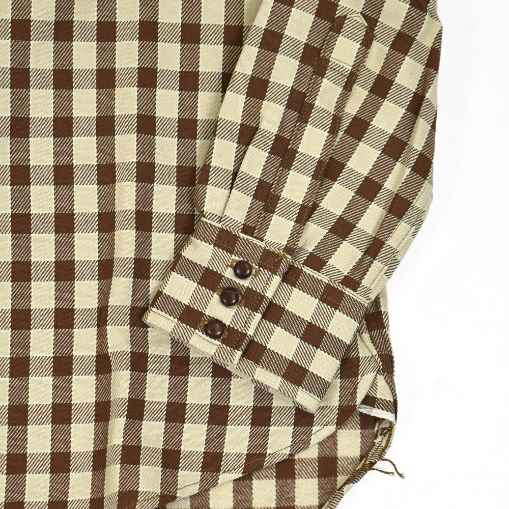 ウエアハウス (WAREHOUSE) LONG HORN TYPE FLANNEL WESTERN SHIRTS