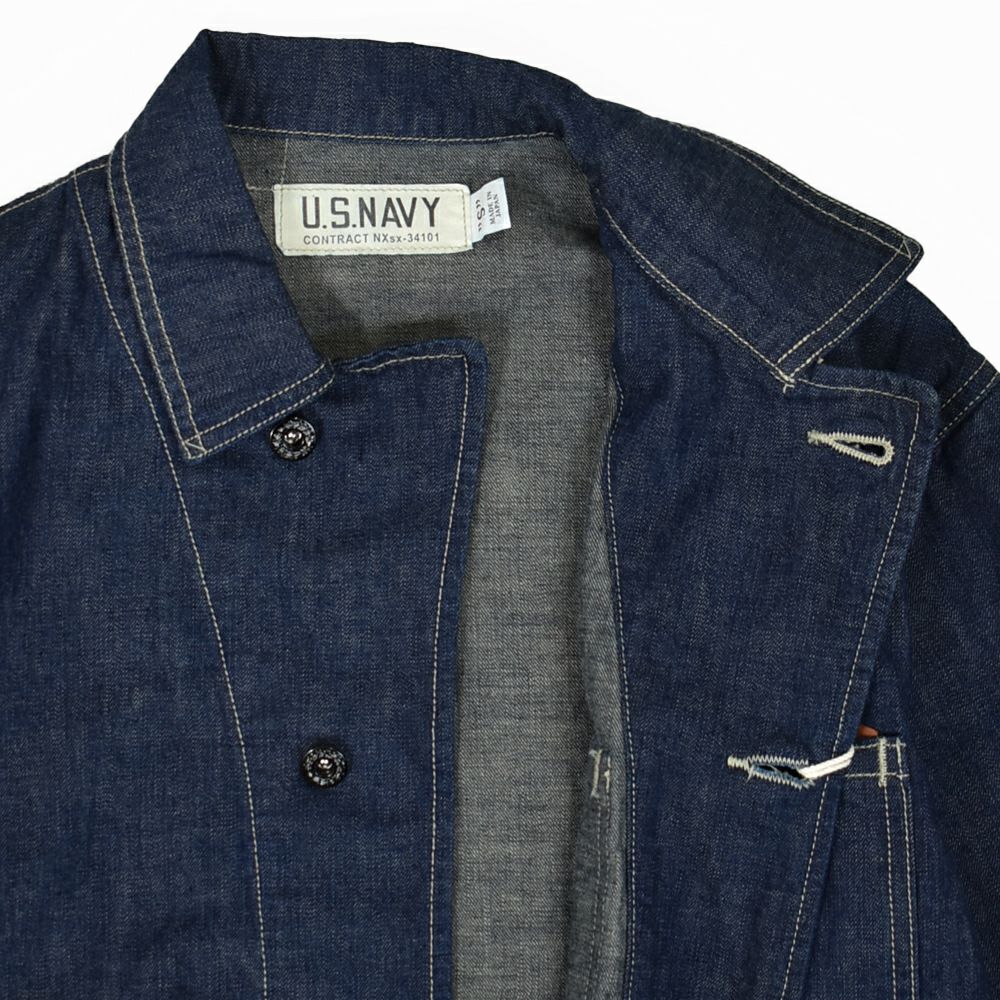 コリンボ (COLIMBO) NAVAL WORK JKT. N-3 TYPE **10oz DENIM** =PLAIN