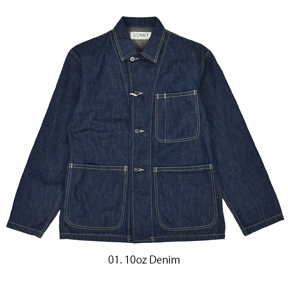 コリンボ (COLIMBO) NAVAL WORK JKT. N-3 TYPE **10oz DENIM** =PLAIN