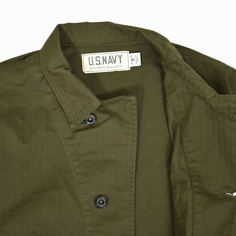 コリンボ (COLIMBO) NAVAL WORK JKT. N-3 TYPE **HERRINGBONE コリンボ (COLIMBO) NAVAL WORK JKT. N-3 TYPE **HERRINGBONE