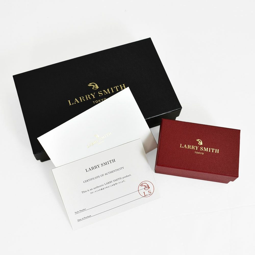 ラリースミス (LARRY SMITH) EAGLE HEAD STAMPED BRACELET (18K GOLD