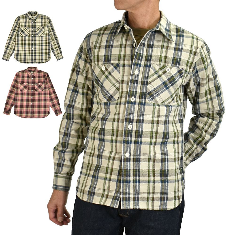 コリンボ (COLIMBO) CROW DOG FLANNEL SHIRT クロゥドッグ フランネル