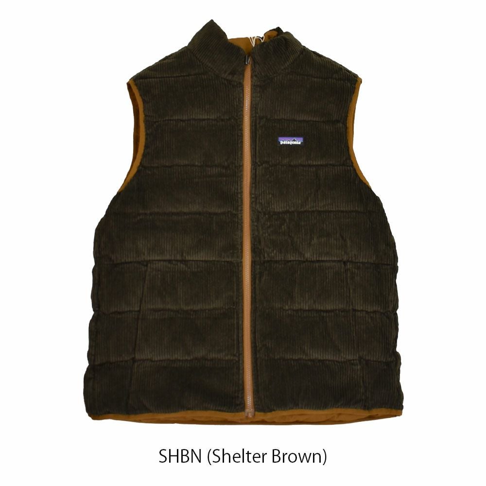 パタゴニア (PATAGONIA) リバーシブルコットンダウンベスト Reversible Cotton Down Vest リバーシブル オーガニックコットン ユニセックス 26840