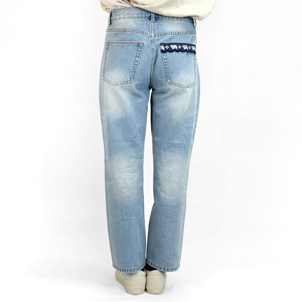 マーブルシュッド (marble SUD) cosmic DENIM ジーンズ リメイクジーンズ デニムパンツ 17EF999208