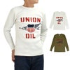 フリーホイーラーズ (FREEWHEELERS) -UNION OIL- CREW NECKED THERMAL LONG SLEEVE SHIRT 1950s STYLE UNDERWEAR 長袖プリントサーマルTシャツ ロンT 2435004