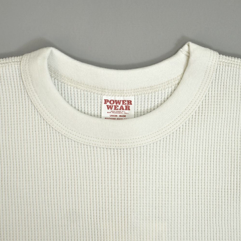 フリーホイーラーズ (FREEWHEELERS) -UNION OIL- CREW NECKED THERMAL LONG SLEEVE SHIRT 1950s STYLE UNDERWEAR 長袖プリントサーマルTシャツ ロンT 2435004