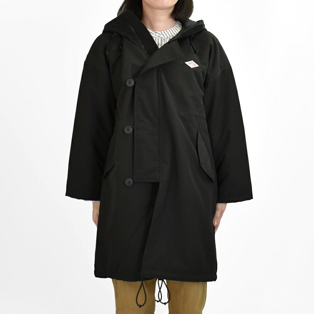 ダントン (DANTON) WOMEN'S MILITARY INSULATION COAT ロング コート