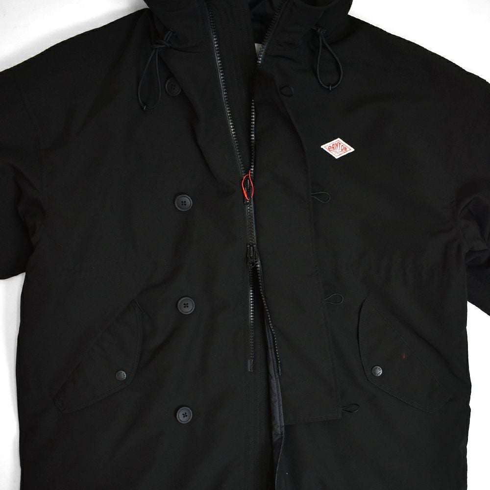 ダントン (DANTON) WOMEN'S MILITARY INSULATION COAT ロング コート ジャケット ミリタリーアウター フード付きアウター プリマロフト中綿 DT-A0529TEN