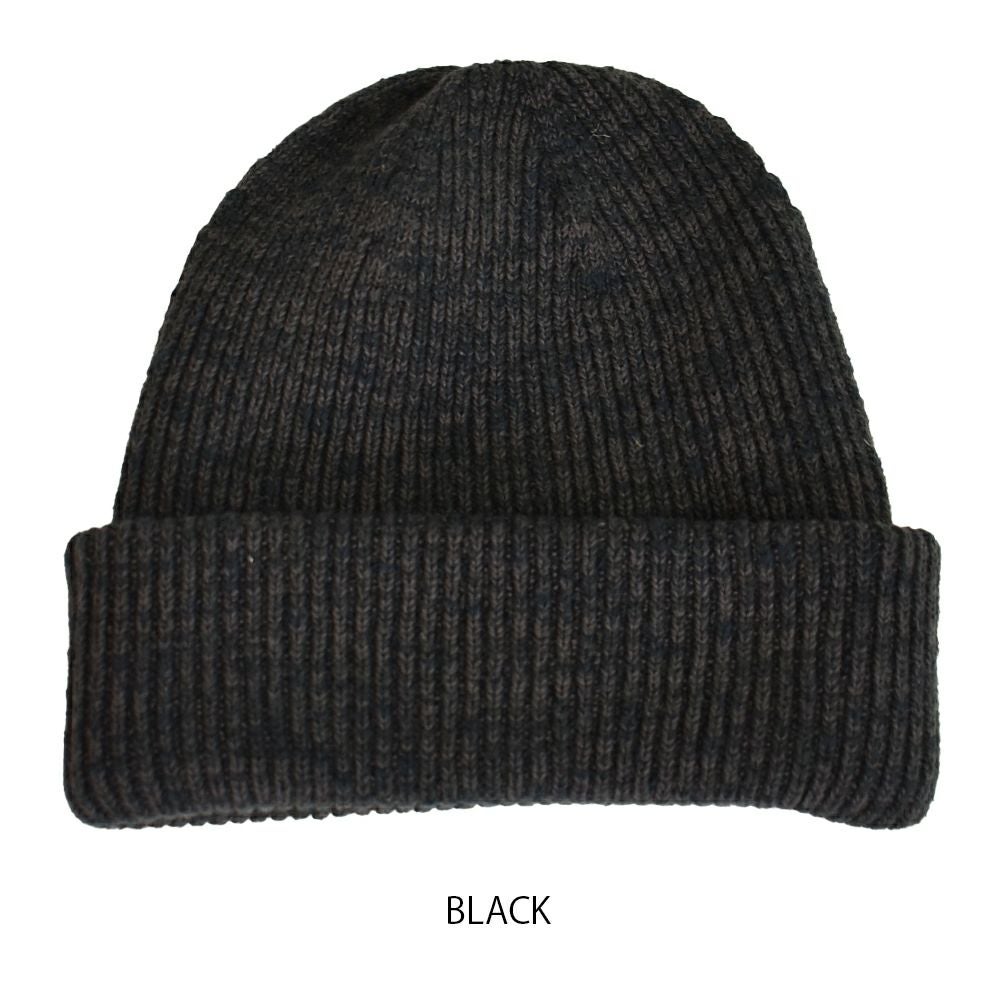 ダークグレー ビーニー ボルサリーノ ニット帽 Virgin Wool Beanie（バージーンウール