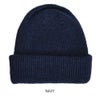 デラックスウエア(DELUXEWARE) KNIT CAP 帽子 コットンニット帽 ニットキャップ ビーニー DLC-005 NAVY