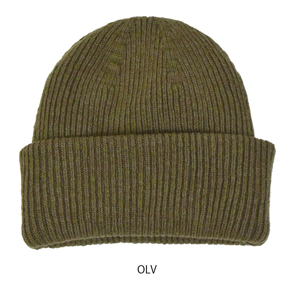 デラックスウエア(DELUXEWARE) KNIT CAP 帽子 コットンニット帽 ニットキャップ ビーニー DLC-005 OLV