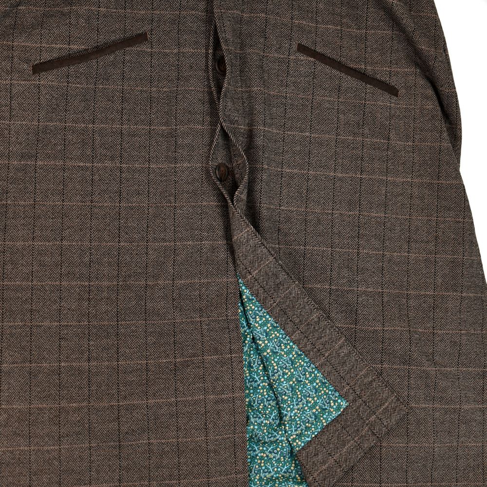 マーブルシュッド (marble SUD) ヘリンボーン Coat コート アウター ジャケット 06EF006190