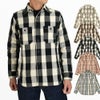ウエアハウス (WAREHOUSE) Lot 3104 FLANNEL SHIRTS A柄 B柄 ONE WASH 長袖チェックネルシャツ 3104