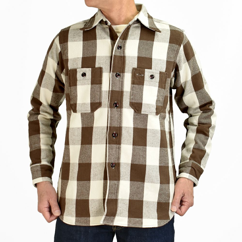 ウエアハウス (WAREHOUSE) Lot 3104 FLANNEL SHIRTS A柄 B柄 ONE WASH