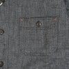 フリーホイーラーズ (FREEWHEELERS) -NEAL- SHIRT 1926 STYLE WORK CLOTHING BLACK PEPPER CHAMBRAY ニールシャツ 長袖ワークシャツ シャンブレーシャツ 2413003