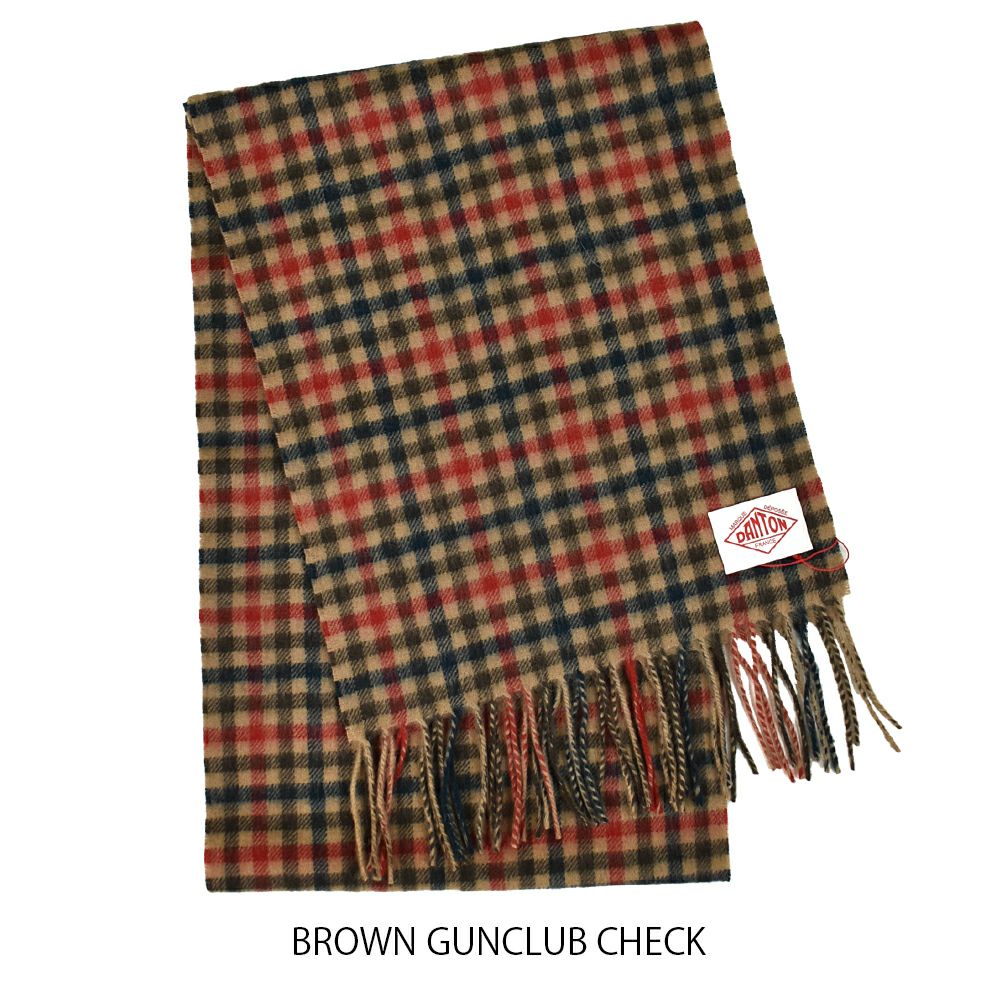 一部セール】ダントン (DANTON) WOOL CASHMERE MUFFLER ウール