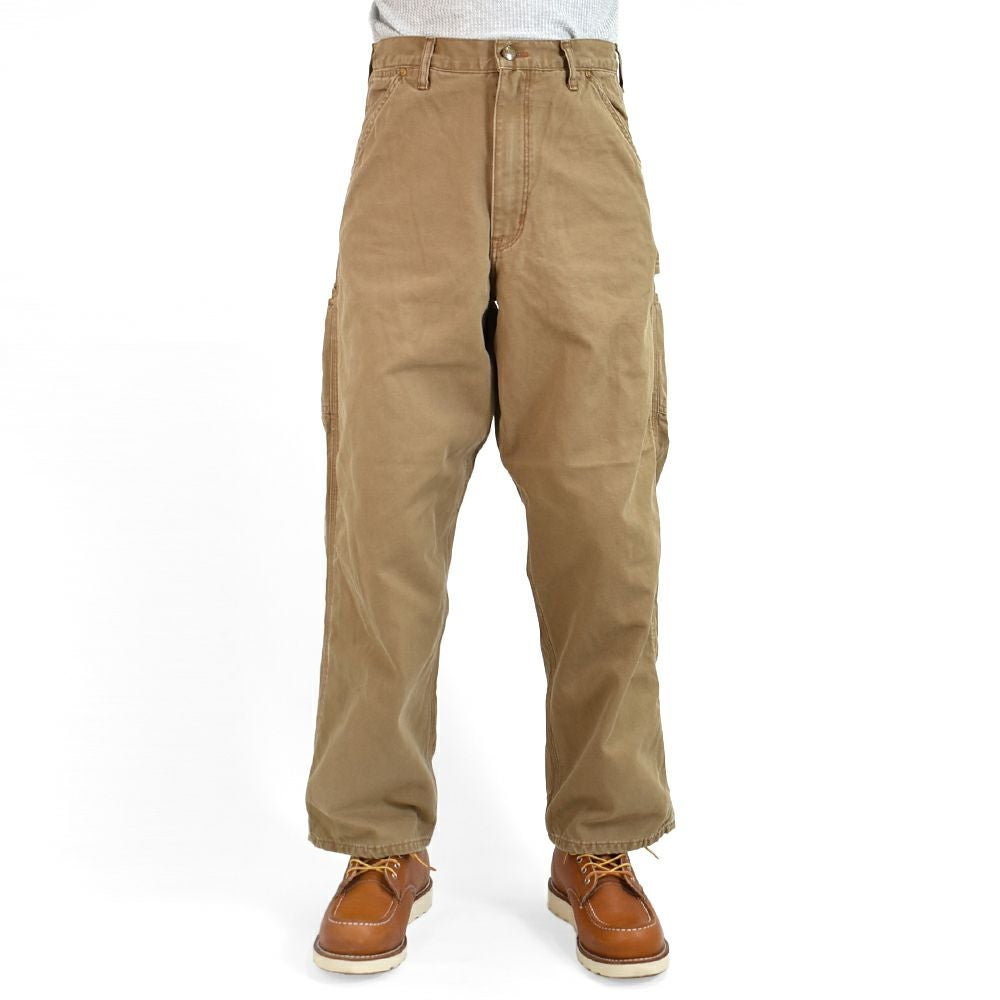 オアスロウ (orSlow) DAD'S FIT PAINTER PANTS BROWN, ARMY GREEN